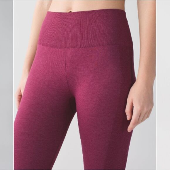 Lululemon pink leggings Seamless Street Crop Ombre purple to pink - Picture 11 of 13